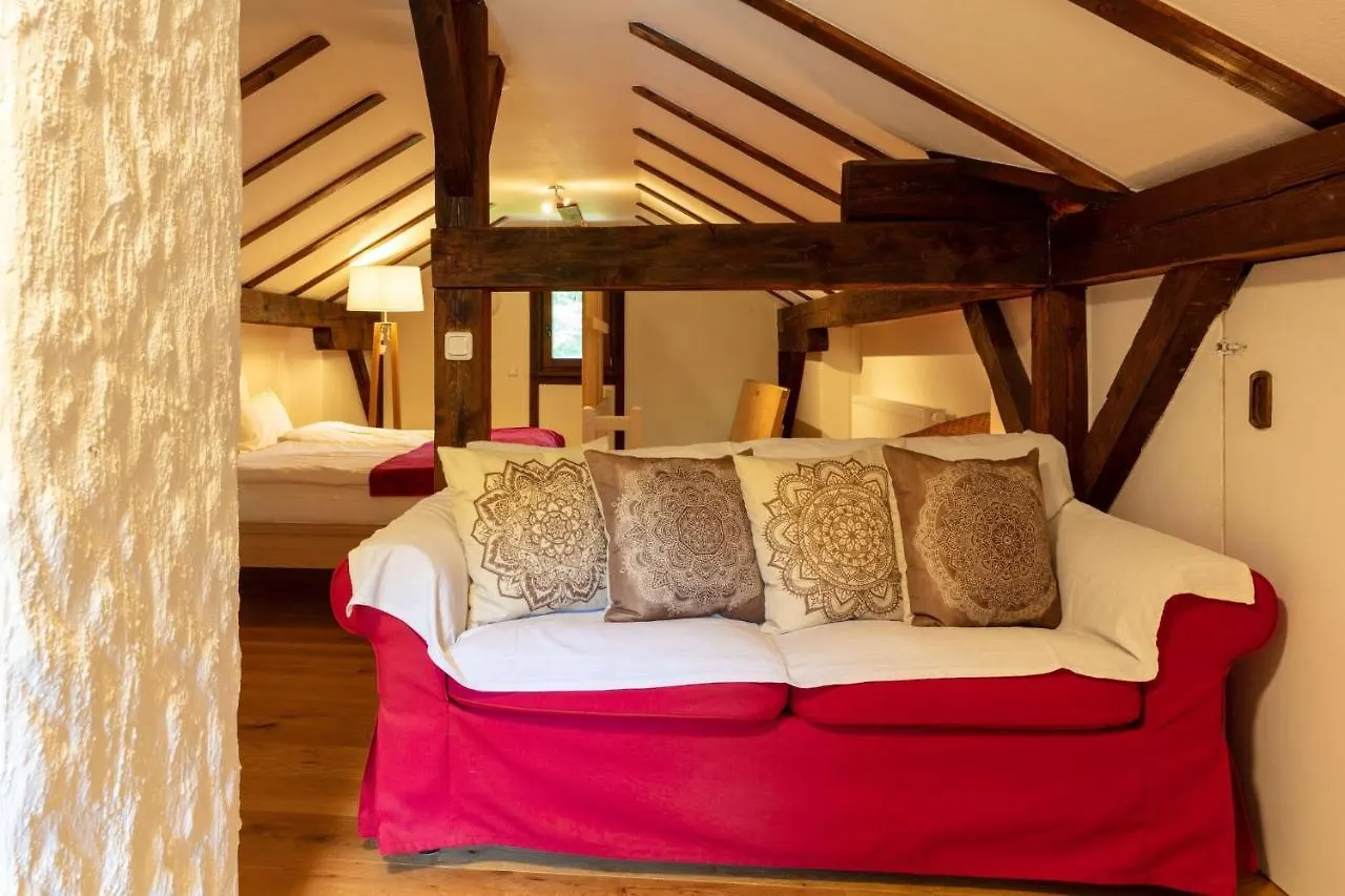 Holiday home Ganzes Haus Mit Grossem Garten Und Eigener Sauna Unterwoessen Germany